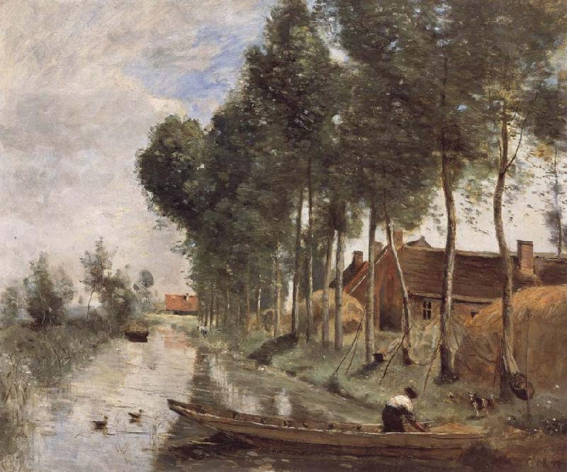 Jean Baptiste Simeon Chardin Landscape at Arleux du Nord oil painting image